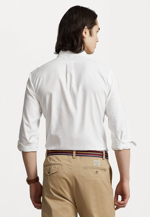 POLO RALPH LAUREN SLIM FIT OXFORD SHIRT | WHITE