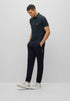 HUGO BOSS PAUL BADGE POLO SHIRT | BLACK