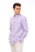 POLO RALPH LAUREN KNIT OXFORD SHIRT | LIGHT PURPLE