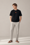 HERMES PARIS T-SHIRT LUXURY MERCERIZED COTTON | BLACK