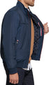 TOMMY HILFIGER MENS PERFORMANCE FAUX MEMORY BOMBER JACKET | NAVY