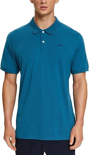 ESPRIT PLAIN POLO SHIRT | BLUE