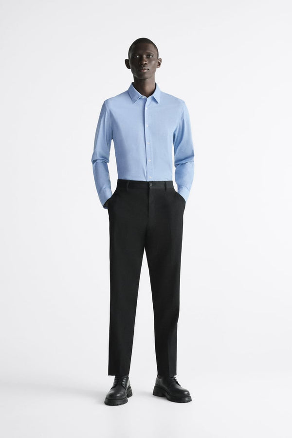 ZARA-STRETCH SHIRT-MEN | SKY BLUE