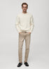 MANGO JEANS SAMMY TAPERED SLIM FIT | SAND