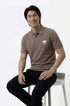 HUGO BOSS DUSPLITY POLO SHIRT | TAUPE