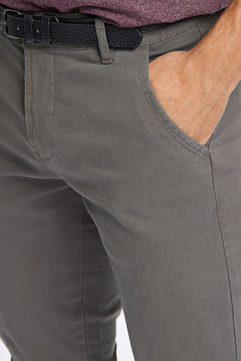 J.LIND - CLASSIC MEN CHINOS | DK ARMY / GREEN