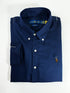 RALPH LAUREN MEN'S PREMIUM OXFORD SHIRT | NAVY BLUE