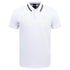 HUGO BOSS POLO SHIRT WITH EMBROIDERED LOGO | WHITE