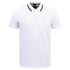 HUGO BOSS POLO SHIRT WITH EMBROIDERED LOGO | WHITE