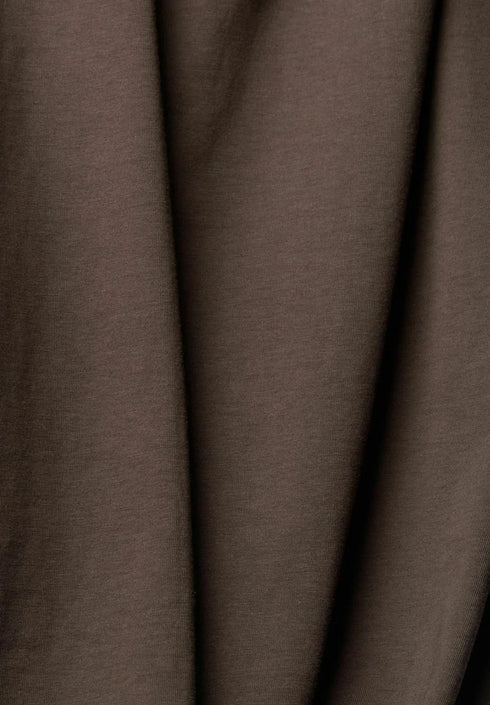 ESPRIT MEN T-SHIRT FRONT PRINT | BROWN