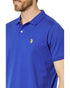US POLO ASSN GOLF PRO FIT SHORT SLEEVE POLO SHIRT | BLUE