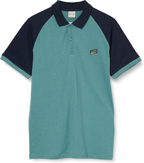 JACK & JONES PREMIUM MEN’S POLO SHIRT | TOLGA BLUE