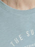 JACK & JONES MEN'S JJE JEANS TEE SS CREW NECK NOOS | SKY BLUE