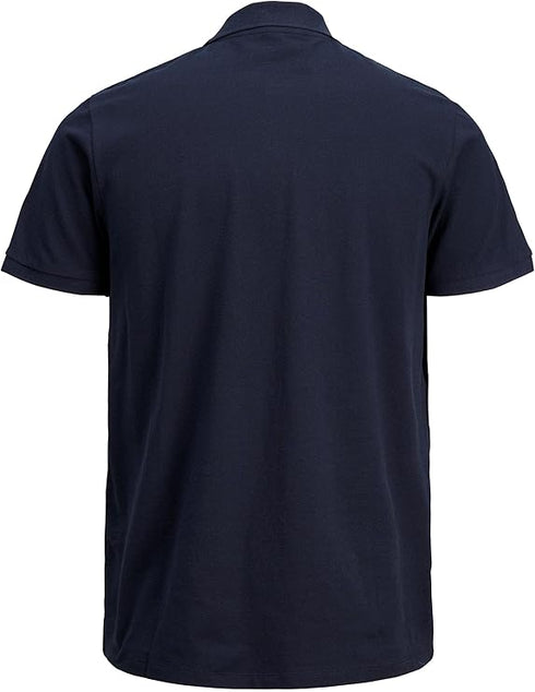 JACK & JONES JCOCHARLES MEN'S PAULOS POLO | NAVY