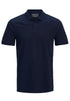 JACK & JONES PLAIN POLO | DARK BLUE