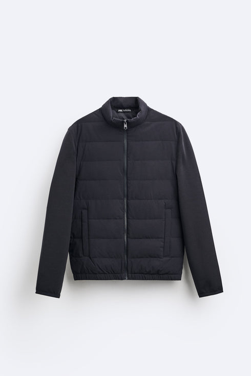 ZARA LIGHT PADDED JACKET | NAVY BLUE
