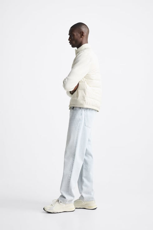 ZARA-LIGHT PADDED JACKET | ECRU