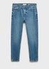 MANGO JEANS BEN TAPERED SLIM FIT | LIGHT BLUE