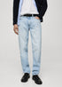 MANGO REGULAR FIT BOB JEANS | LIGHT BLUE