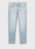 MANGO REGULAR FIT BOB JEANS | LIGHT BLUE