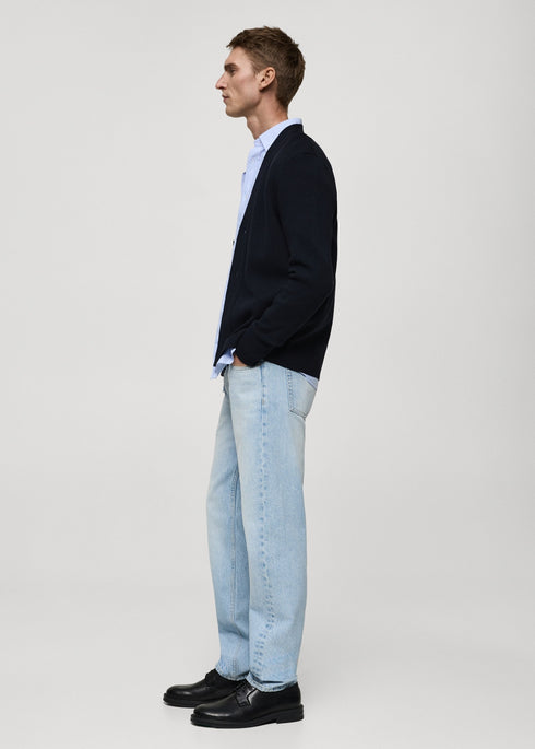 MANGO REGULAR FIT BOB JEANS | LIGHT BLUE