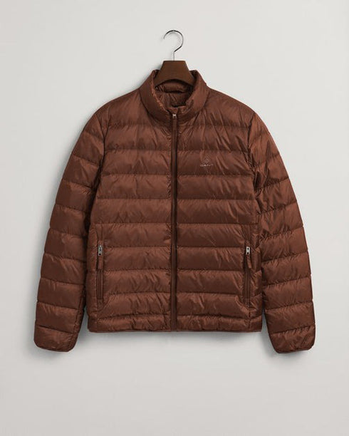 GANT MEN'S LIGHT DOWN JACKET | BRWON