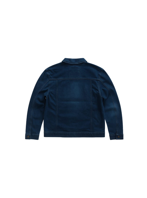 SINSAY PREMIUM MEN'S DENIM JACKET - DEEP BLUE