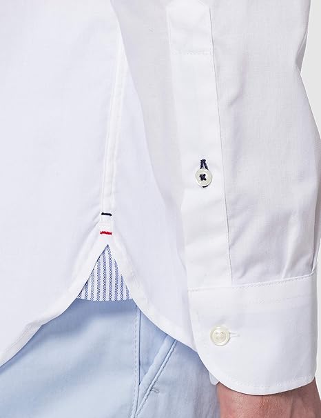 TOMMY HILFIGER - MEN'S NATURAL SOFT POPLIN REGULAR FIT - SHIRT | WHITE