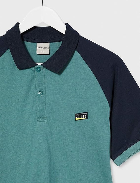 JACK & JONES PREMIUM MEN’S POLO SHIRT | TOLGA BLUE