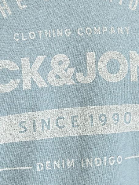 JACK & JONES MEN'S JJE JEANS TEE SS CREW NECK NOOS | SKY BLUE