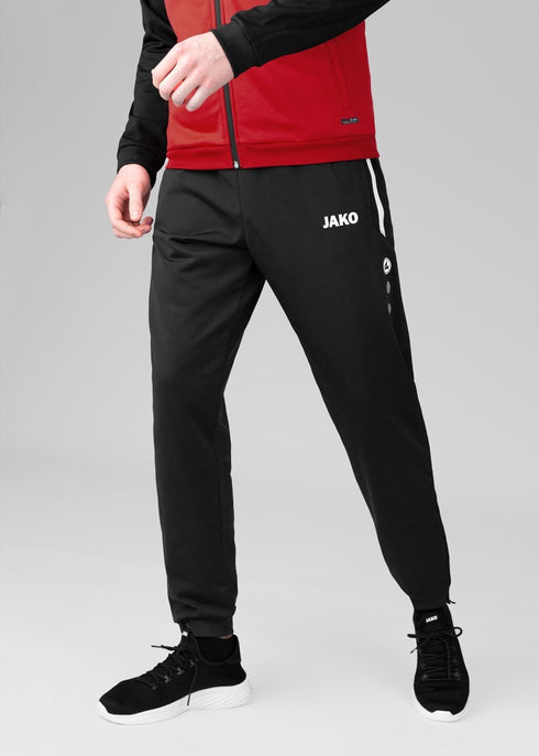 JAKO POLYESTER TROUSERS ALLROUND | BLACK