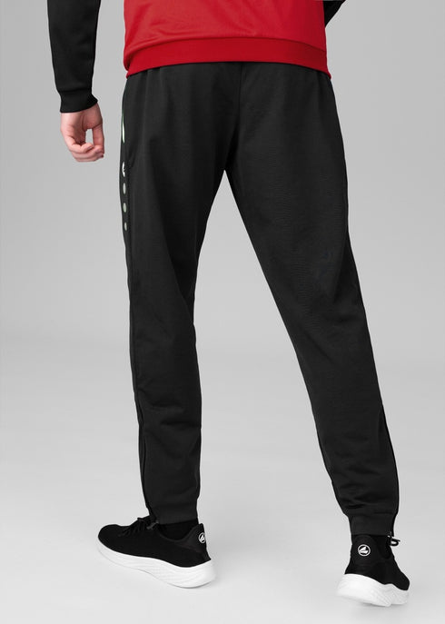 JAKO POLYESTER TROUSERS ALLROUND | BLACK