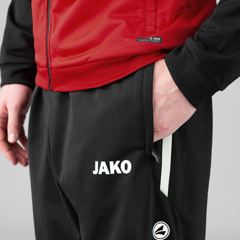 JAKO POLYESTER TROUSERS ALLROUND | BLACK