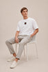 HERMES PARIS T-SHIRT LUXURY MERCERIZED COTTON | WHITE