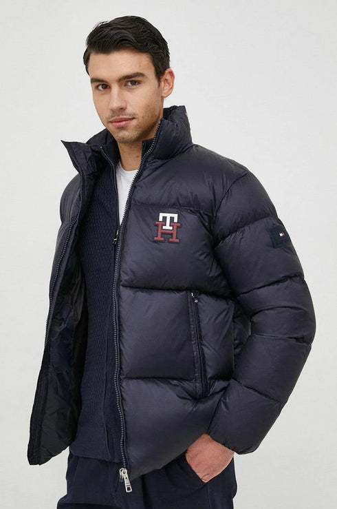TOMMY HILFIGER MEN’S PREMIUM PUFFER JACKET | BATTLESHIP GREY