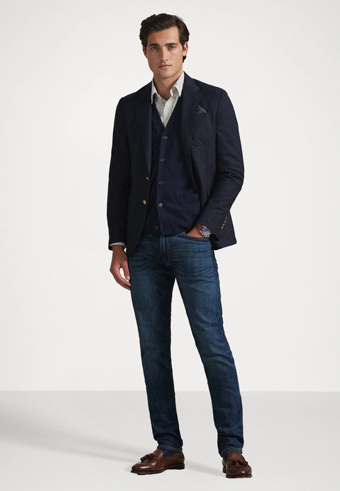 POLO RALPH LAUREN SLIM FIT OXFORD SHIRT | PALE RUSSET / WHITE