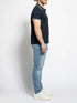 PEPE JEANS LONDON JET COTTON POLO SLIM FIT | NAVY BLUE