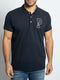 PEPE JEANS LONDON JET COTTON POLO SLIM FIT | NAVY BLUE