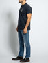 PEPE JEANS LONDON JET COTTON POLO SLIM FIT | NAVY BLUE