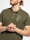 PEPE JEANS LONDON JET COTTON POLO SLIM FIT | DARK GREEN