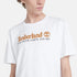 TIMERLAND STACK LOGO T-SHIRT REGULAR FIT | WHITE