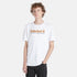 TIMERLAND STACK LOGO T-SHIRT REGULAR FIT | WHITE