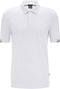HUGO BOSS PARLAY 147 POLO SHIRT | WHITE