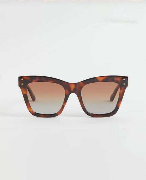 H&M POLARIZED SUNGLASSES | BROWN/TORTOISESHELL PATTERND