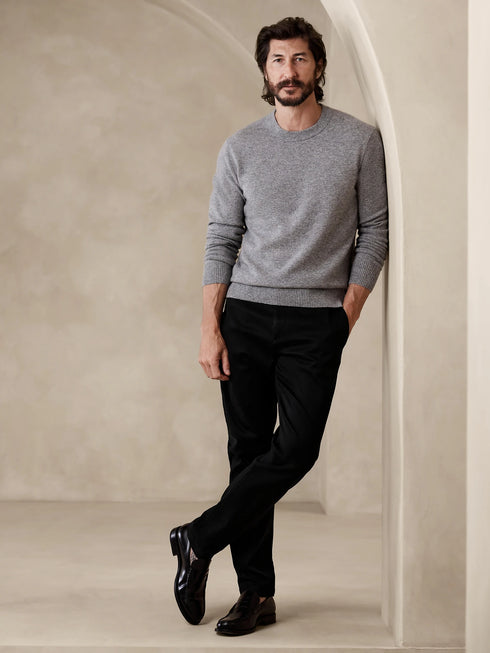 Black Banana Republic Athletic Rapid chino pants, stylish and comfortable.