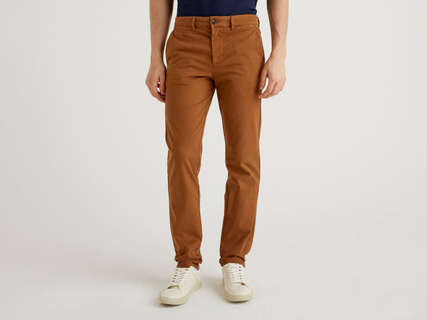 EASYWEAR - MEN'S SLIM CHINO | BROWN