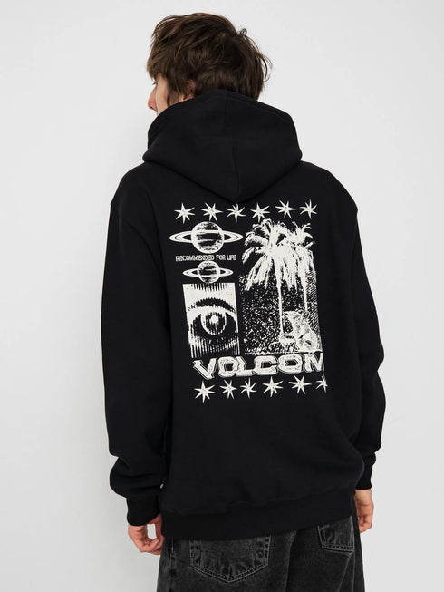 VOLCOM Watanite HD Hoodie - Black, premium men's hoodie