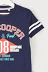 Lee Cooper Boys' T-Shirt in Blue – Soft cotton tee for kids. Trendy, comfortable, and perfect for everyday wear. Shop premium Lee Cooper t-shirts now!