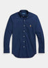 Buy navy blue Ralph Lauren poplin shirt – premium fabric with a perfect stretch fit.