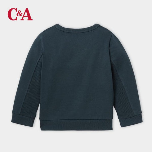 C&A DARK GREEN HUGS PLEASE T-SHIRT | KIDS